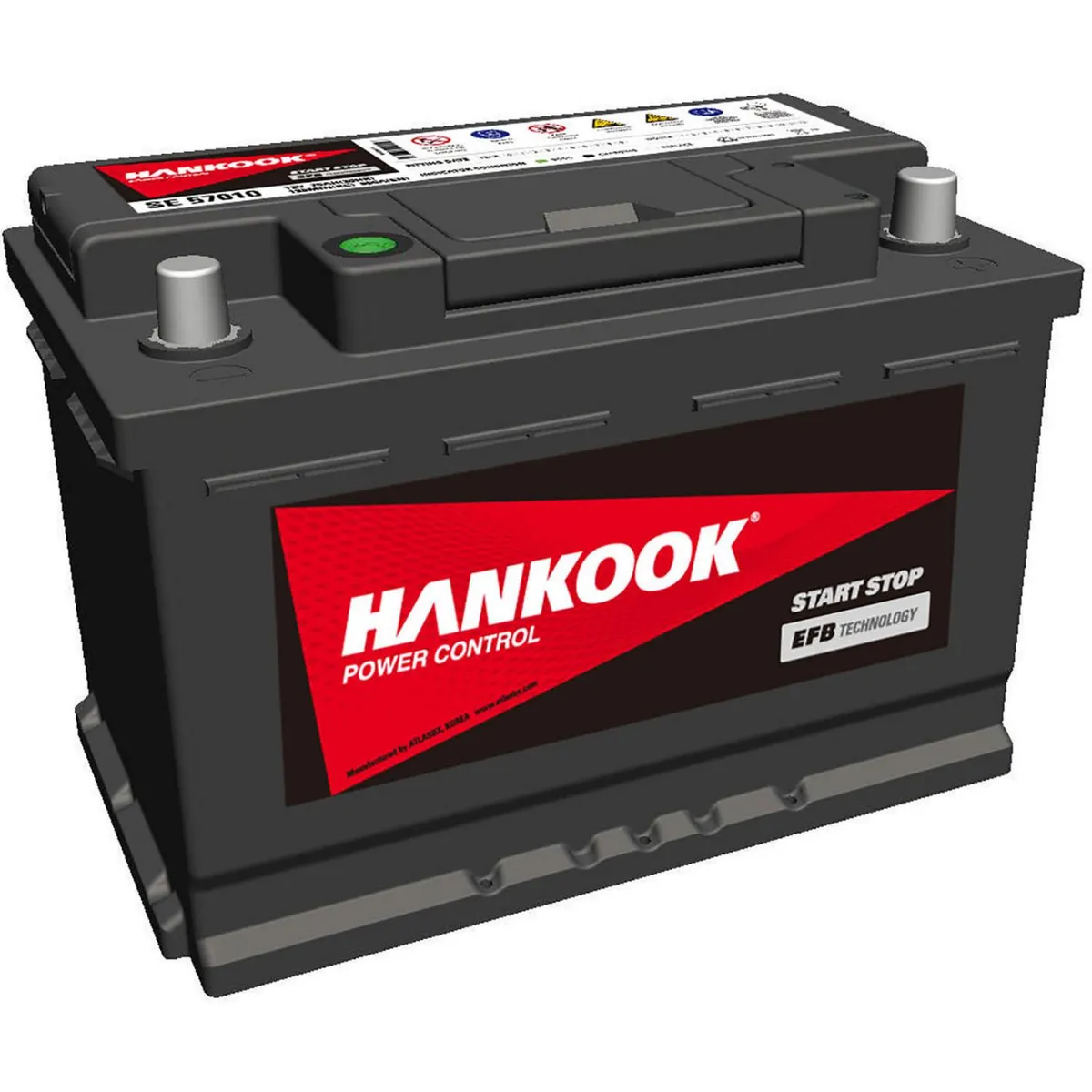 HANKOOK - Batería de Auto 70 Ah Positivo Derecho 650 CCA