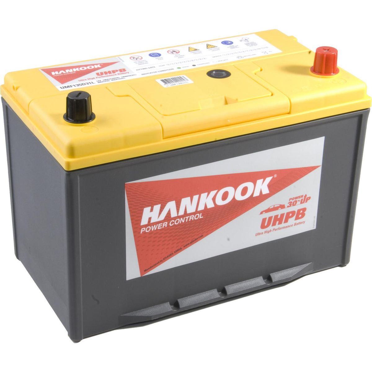 HANKOOK - Batería de Auto 100 Ah Positivo Derecho 850 CCA