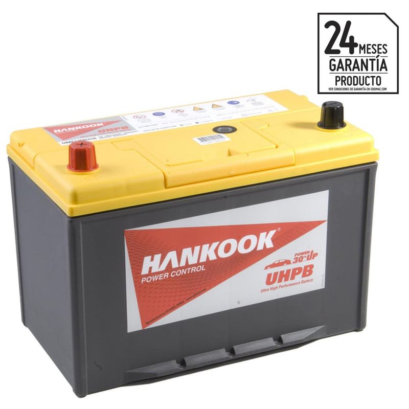 HANKOOK - Batería de Automóvil 100 Ah Positivo Izquierdo 850 CCA