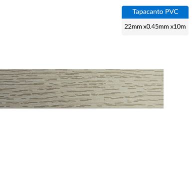 Tapacanto PVC Mortero 22x0,45 mm 10 m