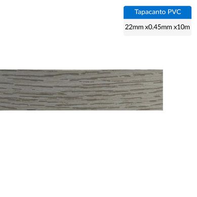 Tapacanto PVC Mortero encolado 22x0,45 mm 10 m