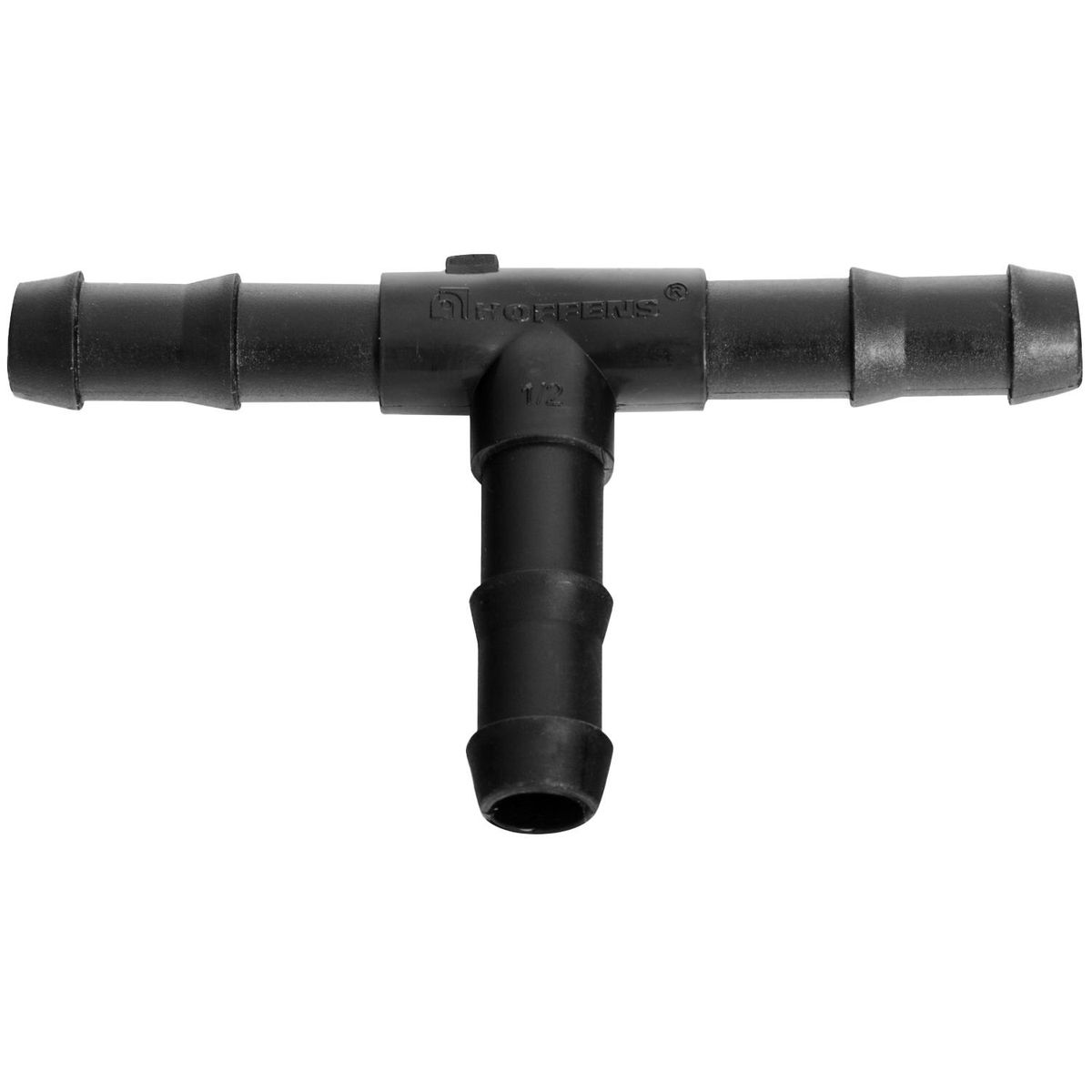 HOFFENS - Tee Polietileno PACK 3 1/2" Negro 3u