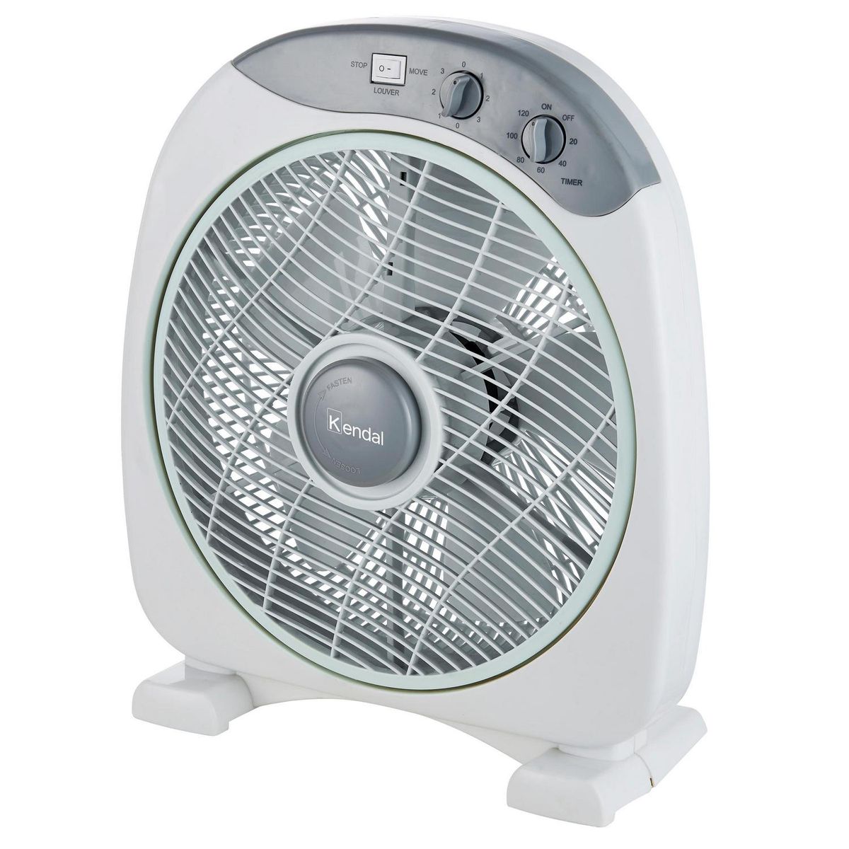 KENDAL - Ventilador box 12" blanco
