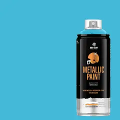 MONTANA COLORS - Pintura Metalizada en Spray Azul Metálico 400ml