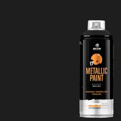 MONTANA COLORS - Pintura Metalizada Spray 0.4 l Brillante Negro