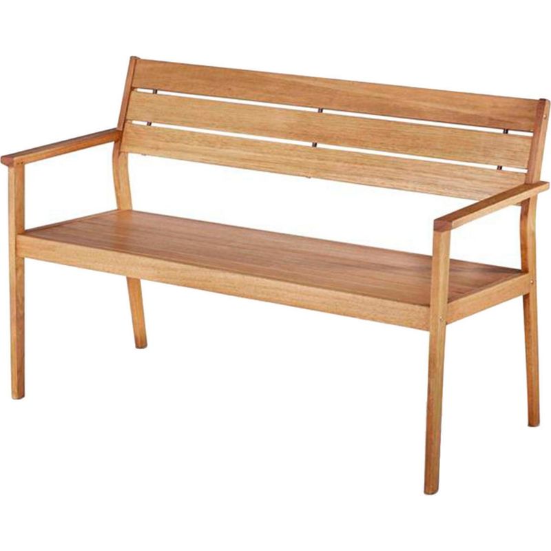 GRUPO LINK - Banco para Terraza Madera 85x135x85 cm