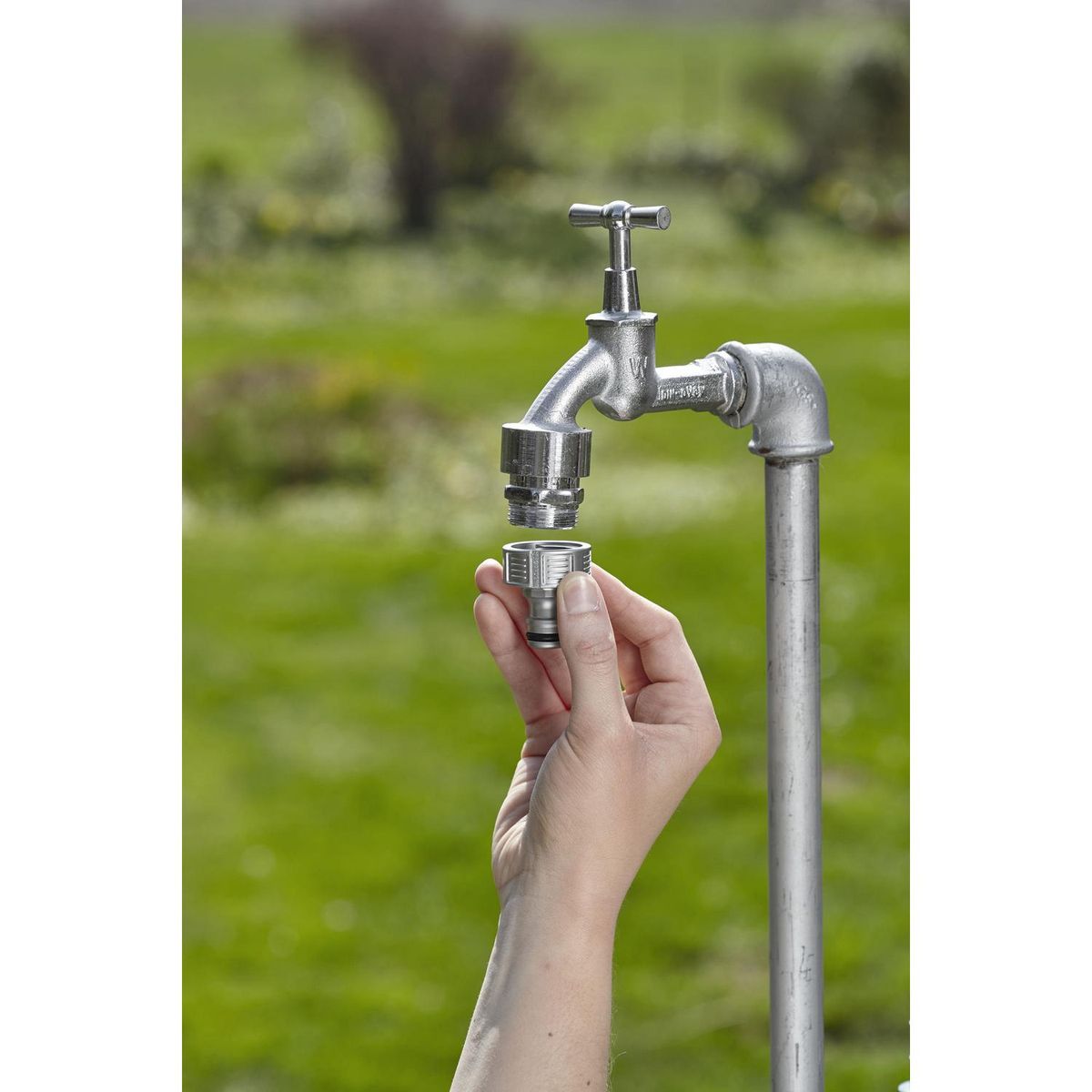 GARDENA - Conector llave metalico 1"