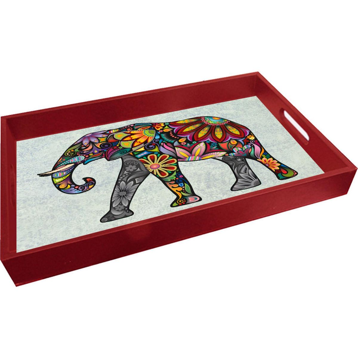 JUST HOME COLLECTION - Bandeja 34x52 cm elefante