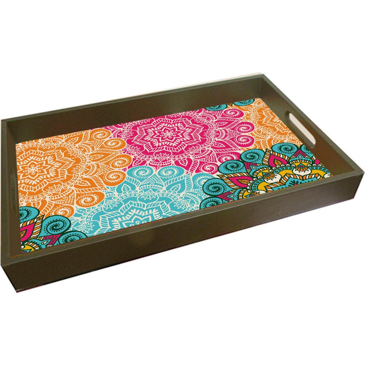 JUST HOME COLLECTION - Bandeja 52x34 cm mandala Oriental