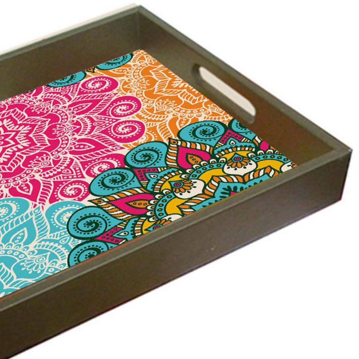 JUST HOME COLLECTION - Bandeja 52x34 cm mandala Oriental
