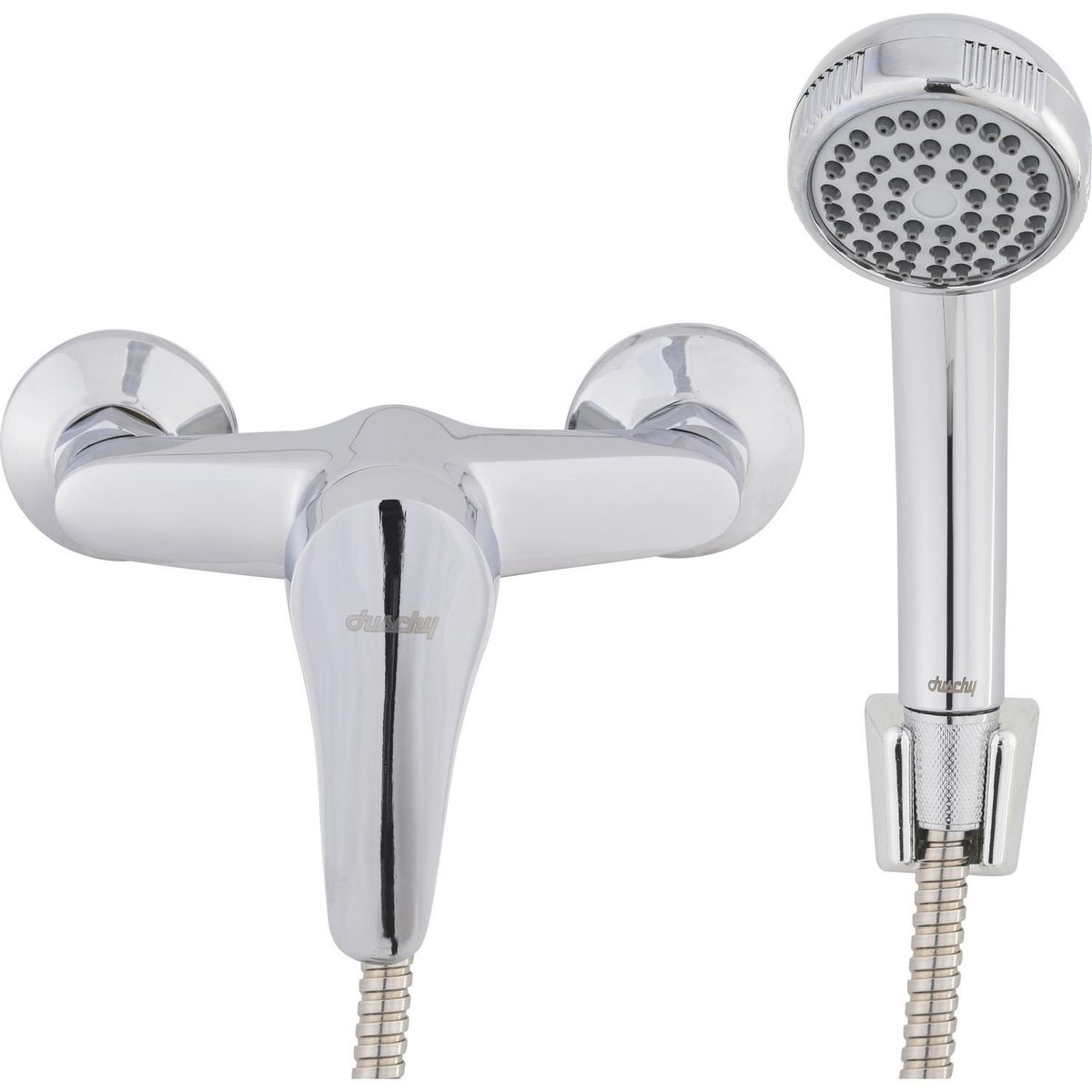 DUSCHY - Juego de Ducha  Cromo