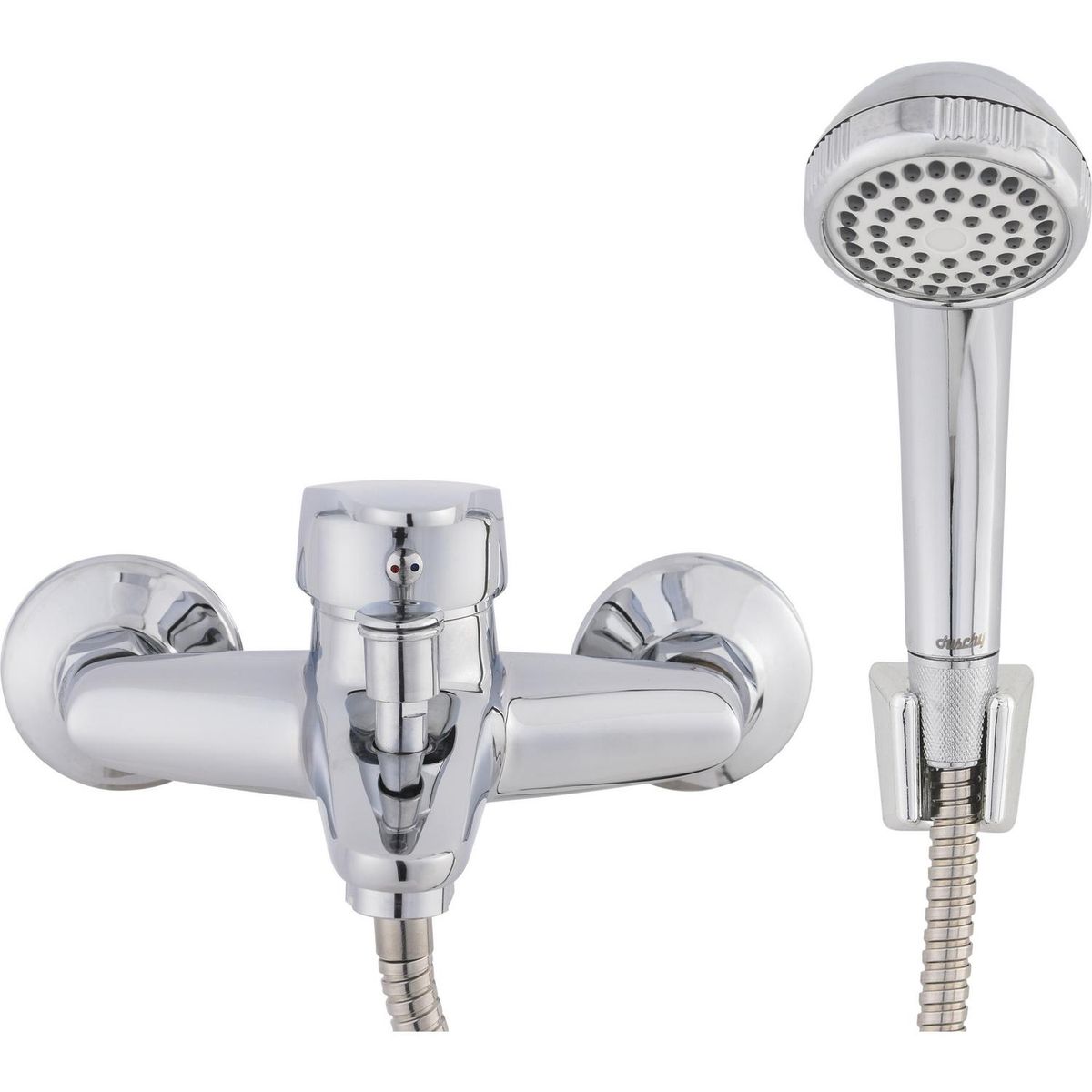 DUSCHY - Juego de Tina Ducha Cromo