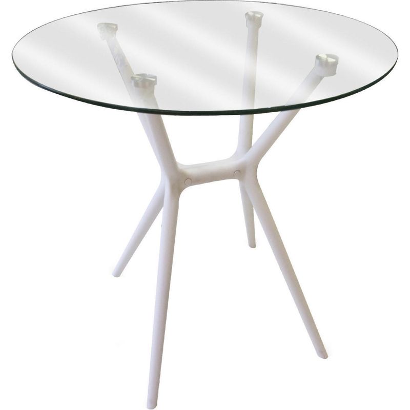 HOME REPUBLIC - Mesa de comedor redonda 70x70 cm