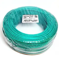 MADECO - Cable libre de halógenos H07Z1-K 4mm verde 100 mt