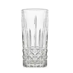 STANZZA - Set 6 Vasos Altos de Vidrio 385 ml Transparente