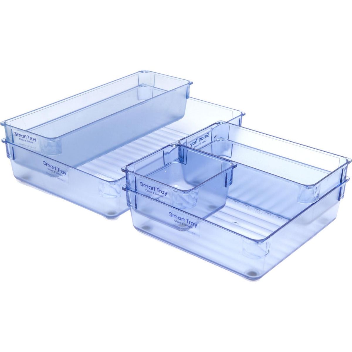 HOMZ - Organizador 3.5x17x17 cm Rojo