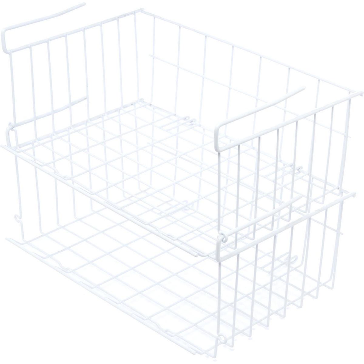 MAGLA - Canasto Organizador 28x15x42 cm Blanco