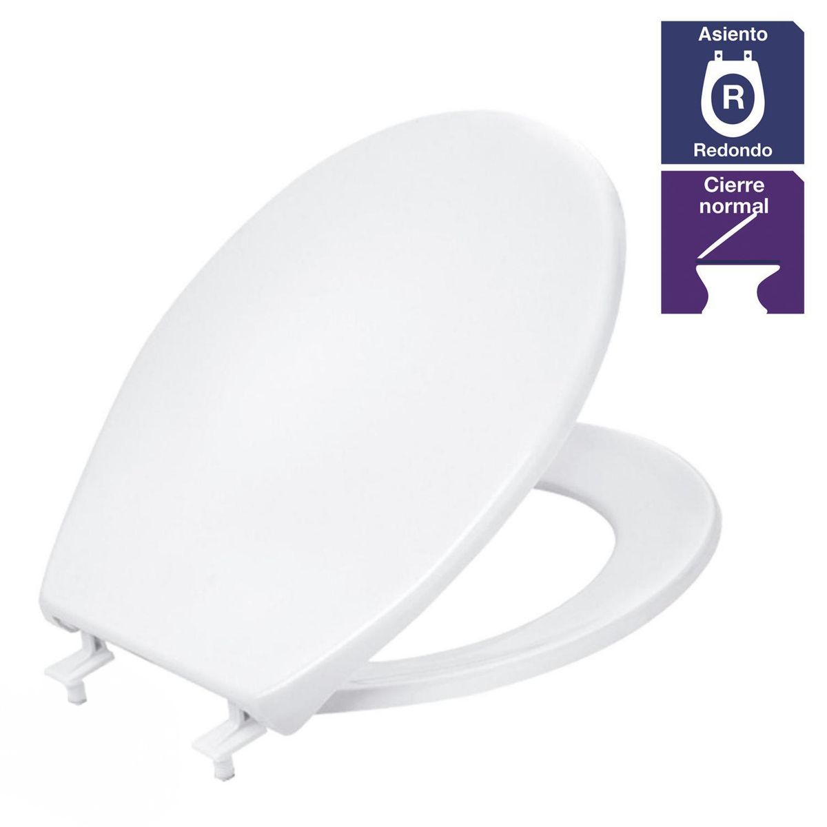 CORONA - Asiento Wc comodor blanco