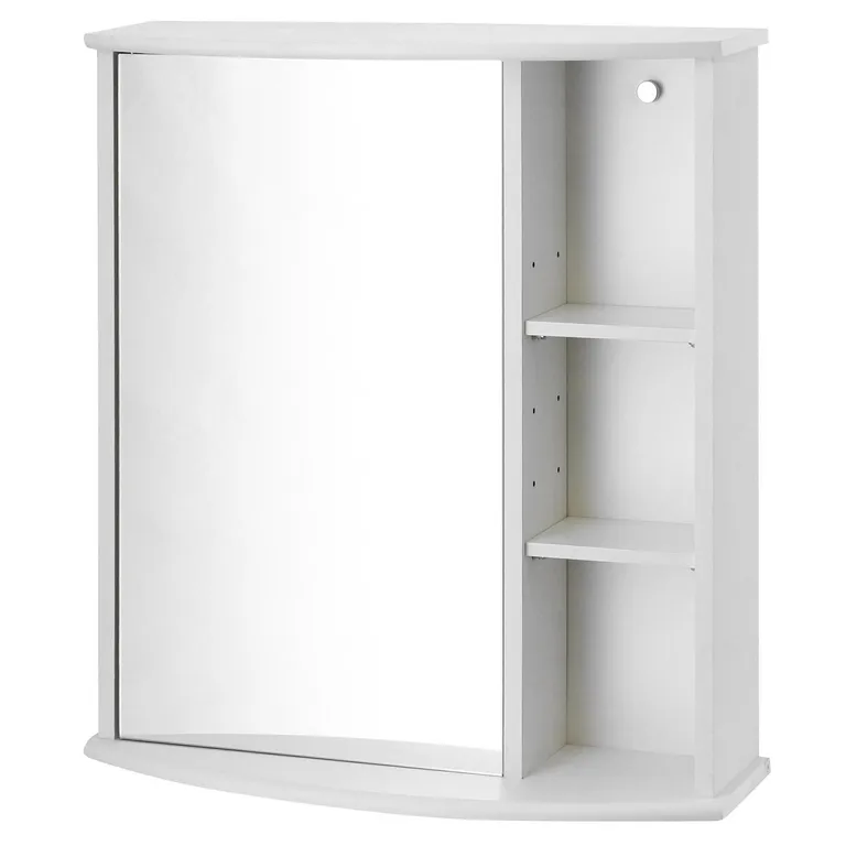 Botiquín Para Baño Con Espejo 58X66X22 Cm