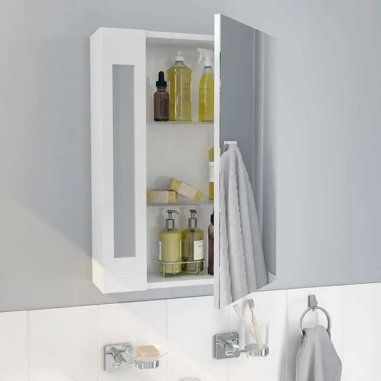 Botiquín Espejo Baño Con Luz Led 50 X 70 14 Cm
