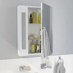 SENSI DACQUA - Botiquín Espejo Baño Con Luz Led 50 X 70 14 Cm