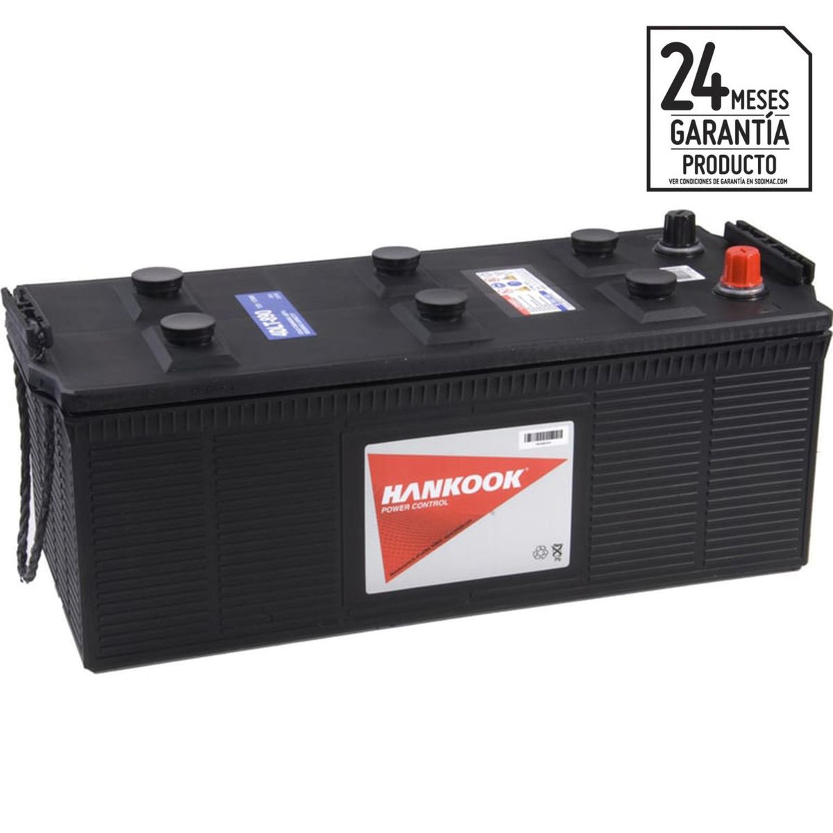 HANKOOK - Batería de Camión 180 Ah Positivo Izquierdo 1000 CCA