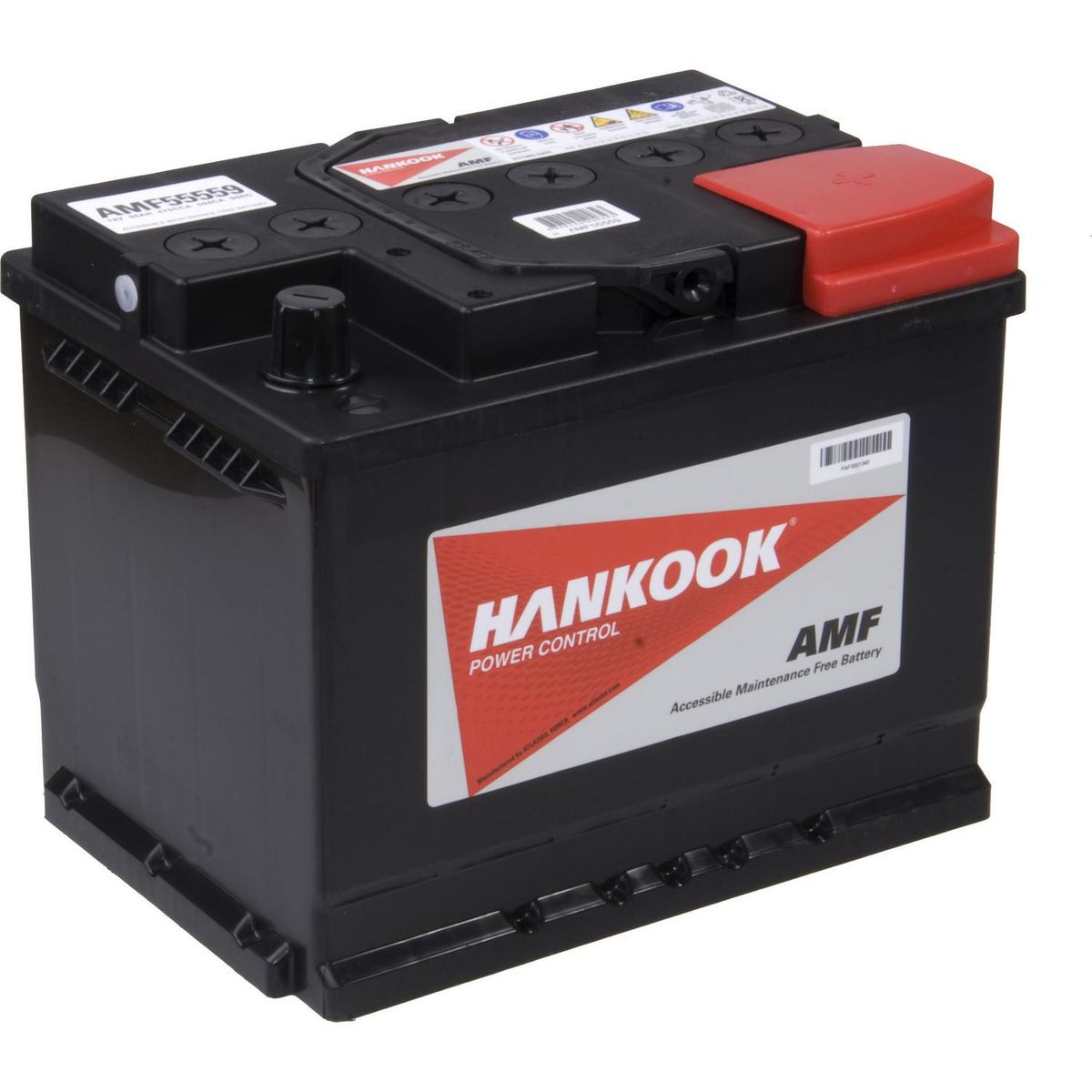 HANKOOK - Batería de Auto 55 Ah Positivo Derecho 480 CCA