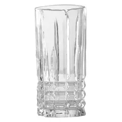 STANZZA - Set 6 Vasos Alto de Vidrio 385 ml Transparente