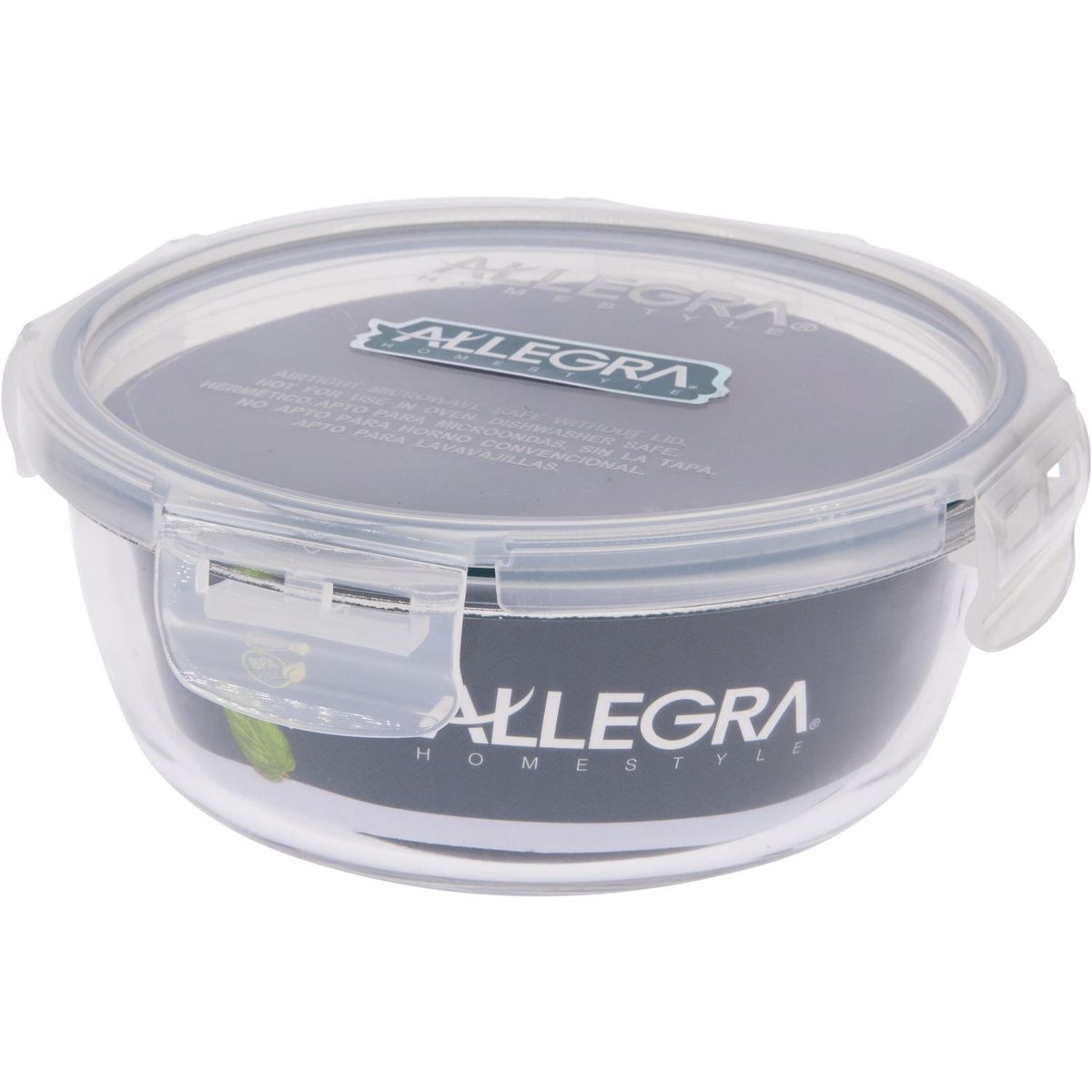 ALLEGRA - Contenedor de Alimento Vidrio 720 ml