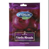 Semilla de Hortaliza Cebolla Morada 1 gr Sachet