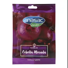ANASAC - Semilla de Hortaliza Cebolla Morada 1 gramos