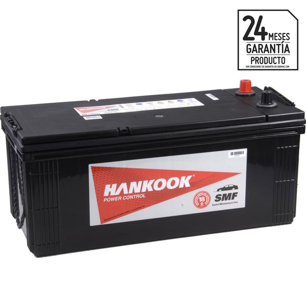 HANKOOK - Batería de Camión 150 Ah Positivo Derecho 1000 CCA