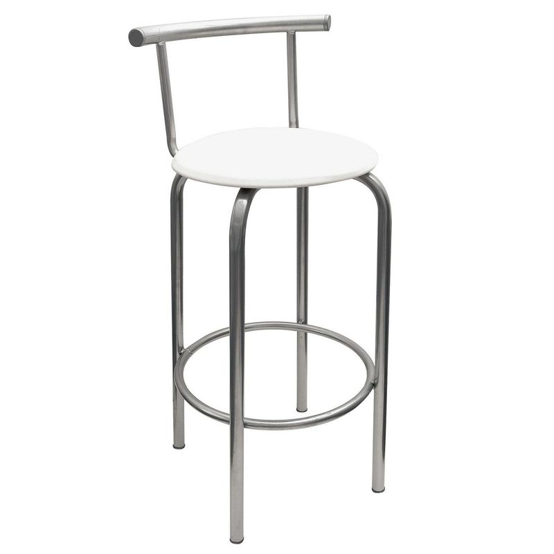 AGM - Piso Bar Plata/blanco 147x40x40 cm