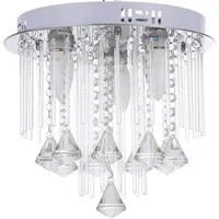 Lámpara Techo Caldas 3 Luces Acero