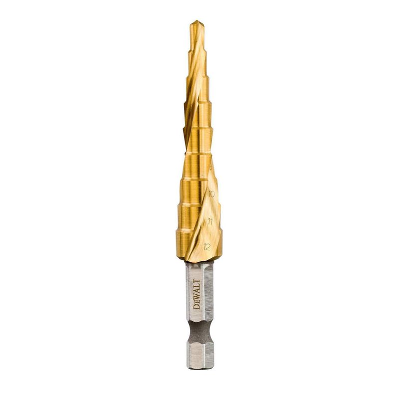 DEWALT - Broca escalonada 6,7,8,9,10,11,12mm.