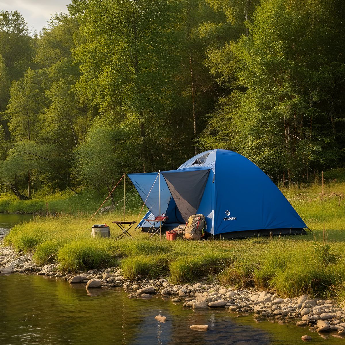 KLIMBER - Carpa Iglú Dome Pack 4 Personas Azul