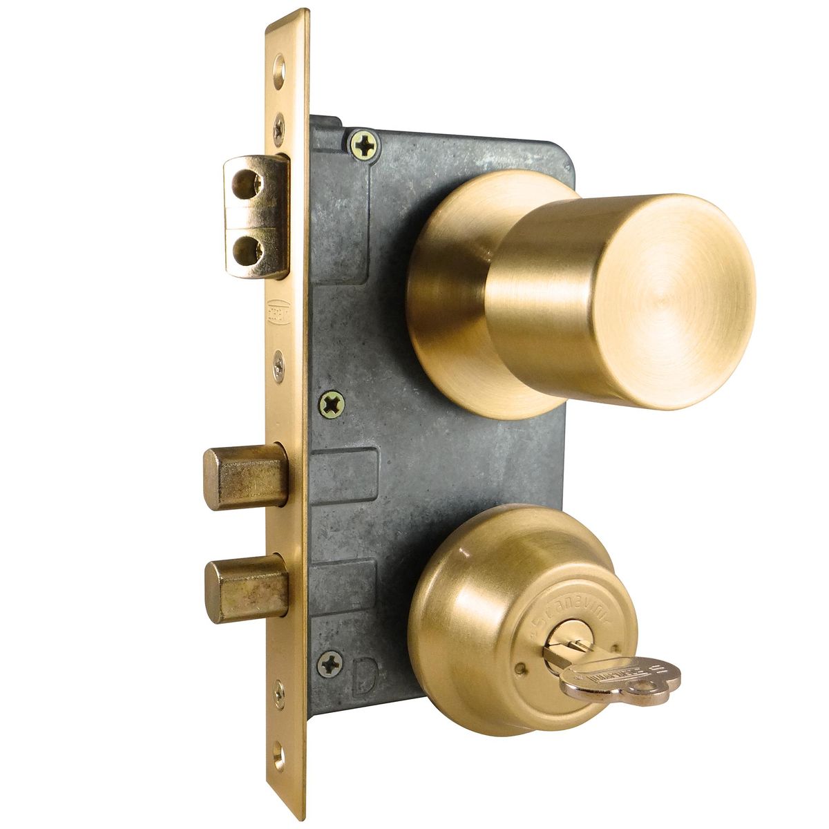 SCANAVINI - Cerradura pomo doble pitón 4180