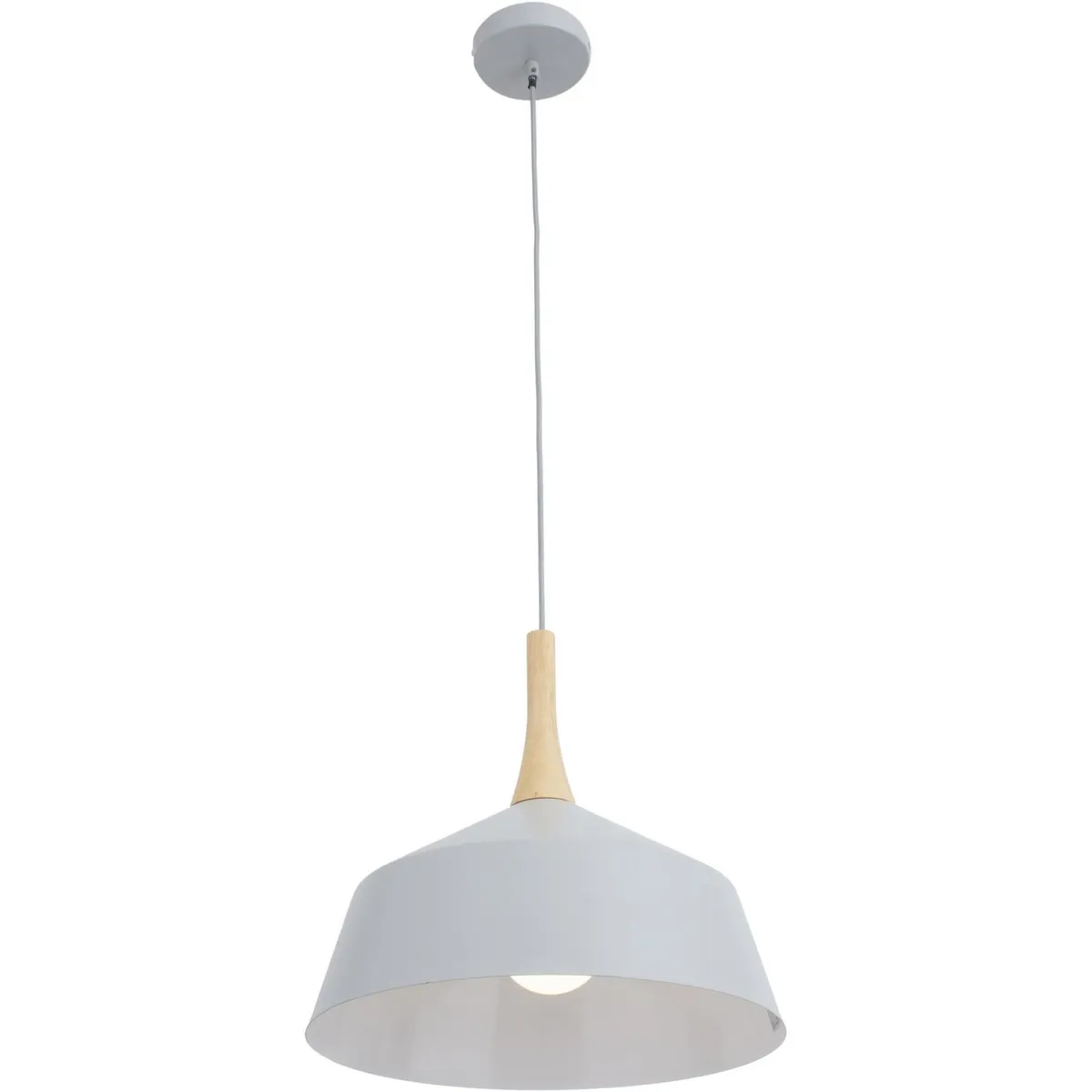 JUST HOME COLLECTION - Lámpara Colgante Sneek Metal Gris