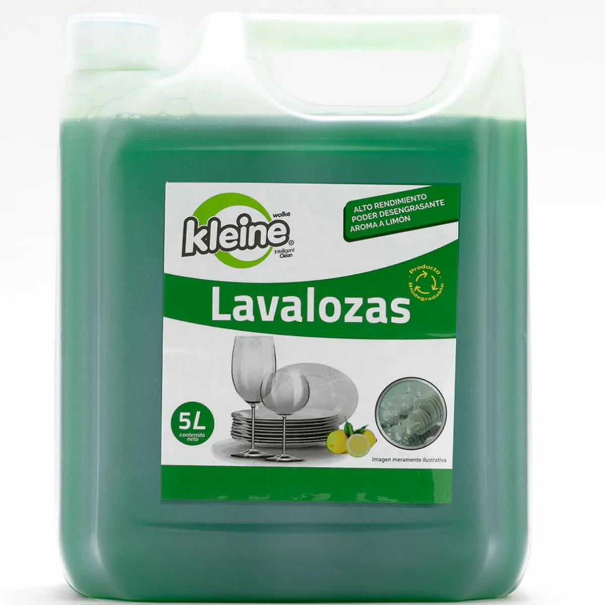 KLEINE WOLKE - Lavalozas Líquido Kleine Wolke Limón 5 Litros Cuidado Manos