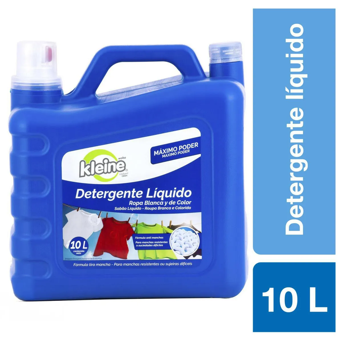 KLEINE WOLKE - Detergente Líquido Kleine Wolke 10 Litros Neutro 100 Lavados