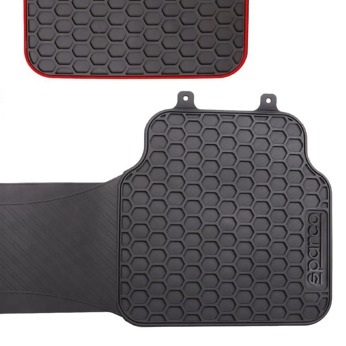 SPARCO - Set de Pisos Sparco Antideslizante para Camioneta Universal 3 Unidades