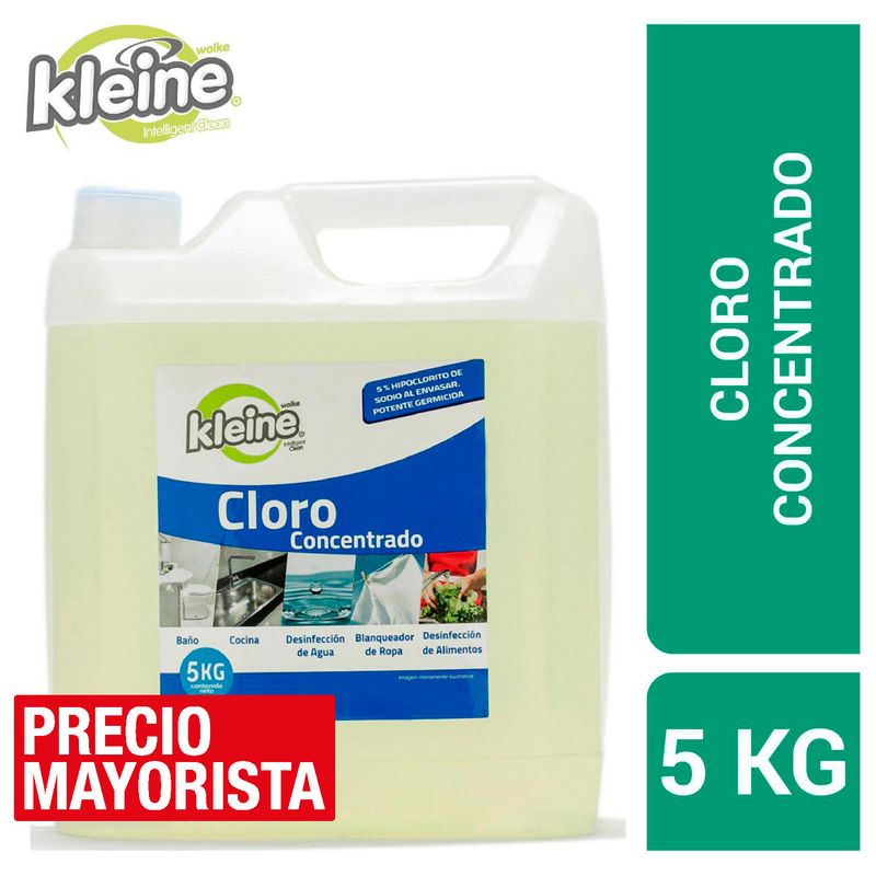 KLEINE WOLKE - Cloro concentrado 5 kg