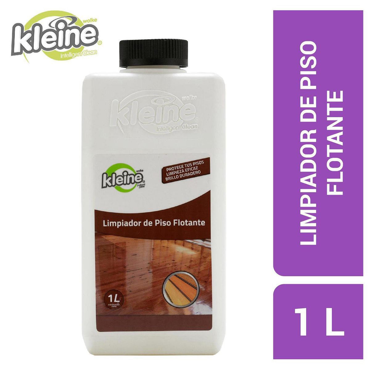 KLEINE WOLKE - Limpiador Piso Flotante Kleine Wolke 1 Litro Brillo Duradero