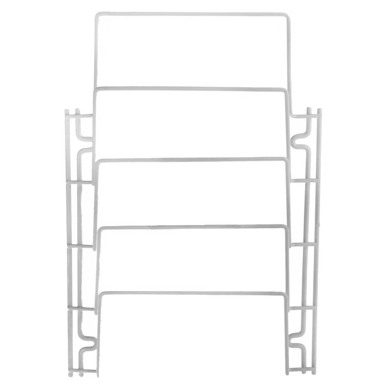 CASA BONITA - Porta Bandejas 42x9.5x0 cm Blanco