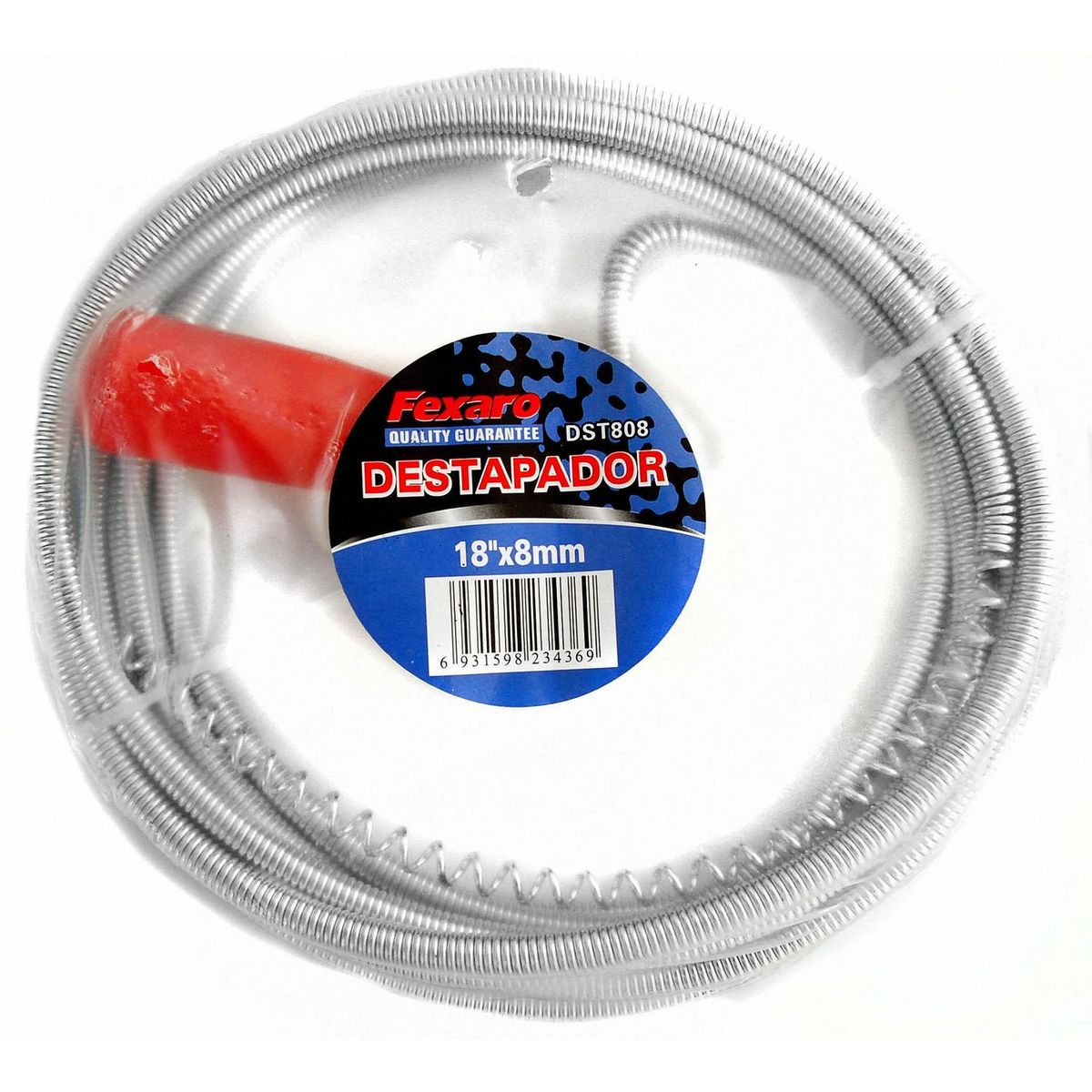 GRUPO UYUSA UYUSTOOLS - Destapador de cañería 18" 8 mm