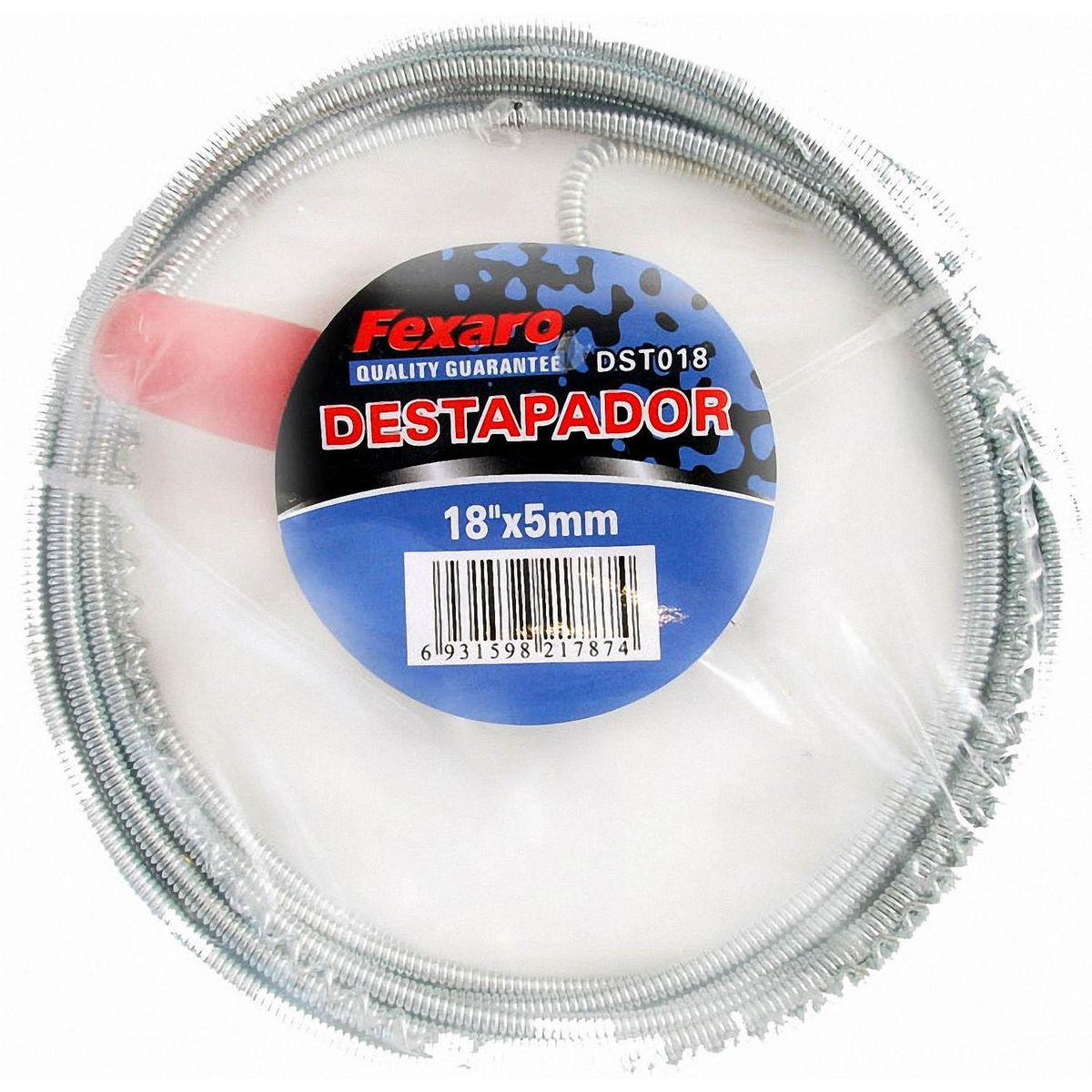 GRUPO UYUSA UYUSTOOLS - Destapador de cañería 18" 5 mm