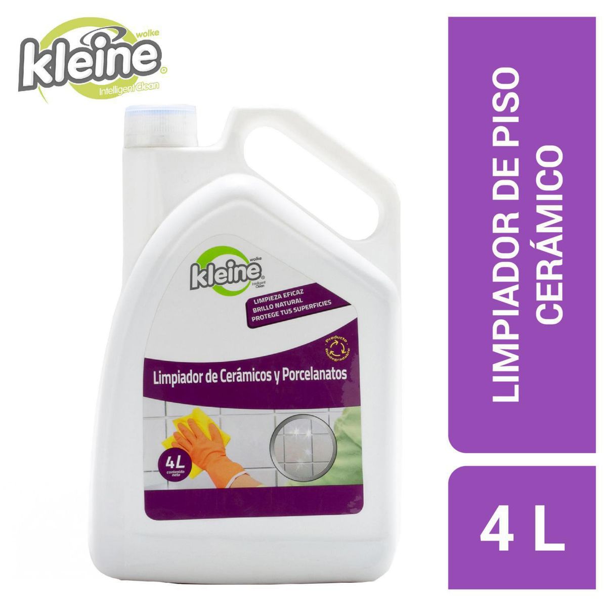 KLEINE WOLKE - Limpiador Pisos Cerámicos y Porcelanato Kleine Wolke 4 Litros