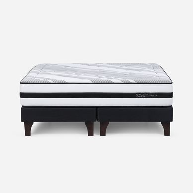Cama Europea Driven 2 plazas Gris