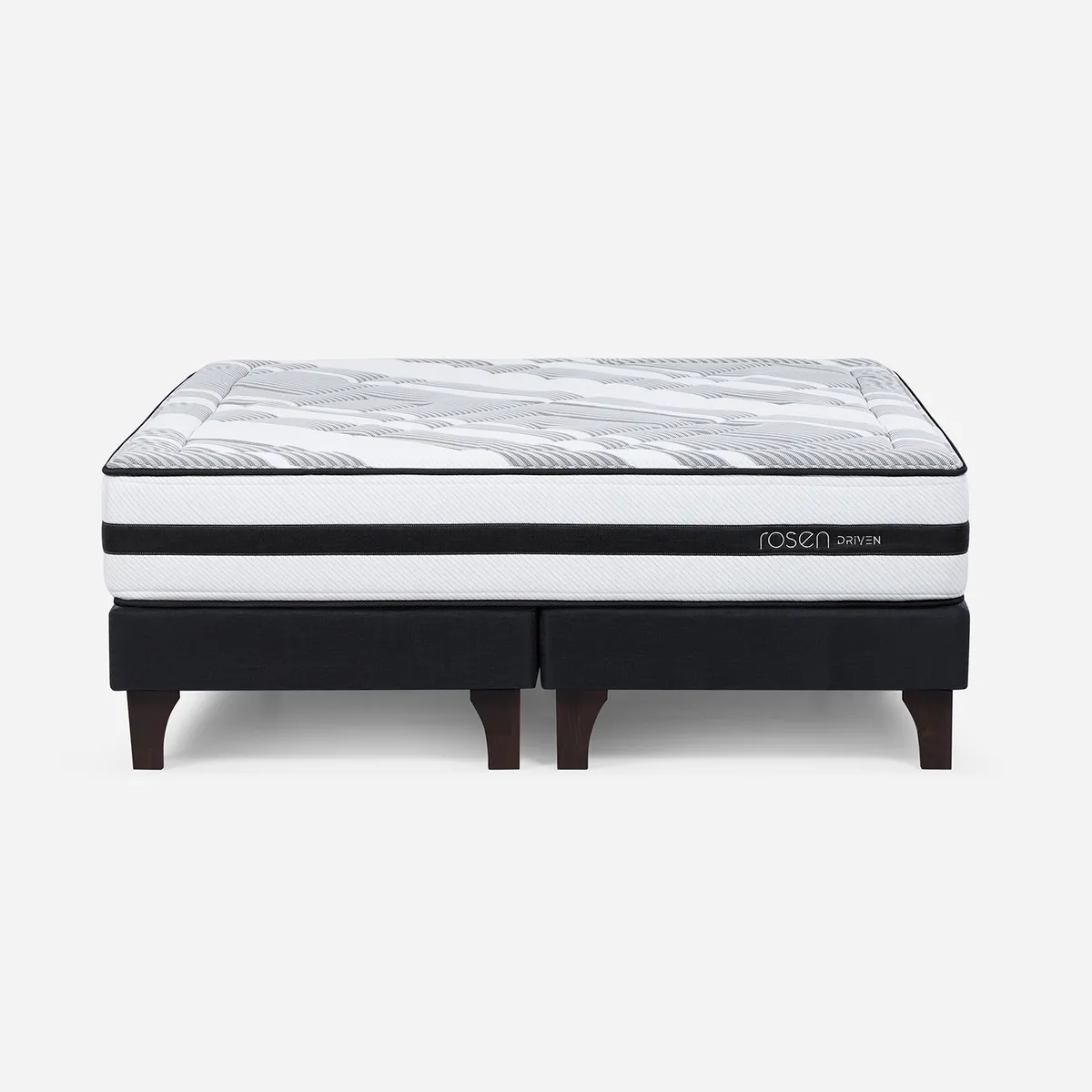 ROSEN - Box Spring King Box Spring Driven Gris