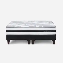 ROSEN - Box Spring King Driven Gris